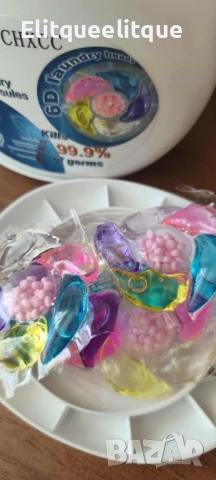 Капсули за пране 6в1 – 30 броя 8 кратна формула, снимка 2 - Перилни препарати и омекотители - 52218258