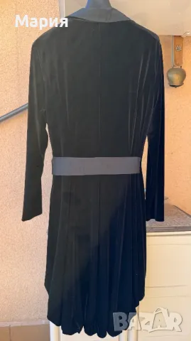 Елегантен, кадифен, черен смокинг 46, Нов, снимка 2 - Сака - 48201944