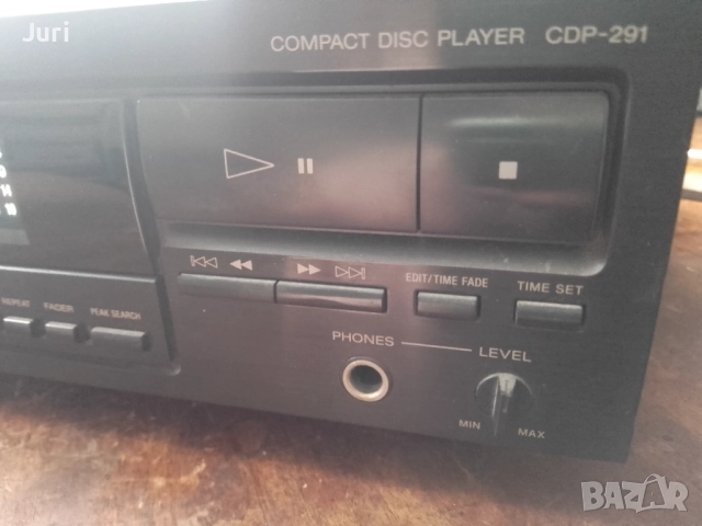 SONY CDP 291 плеър с нова оптика kss 240a, снимка 6 - Декове - 52874238