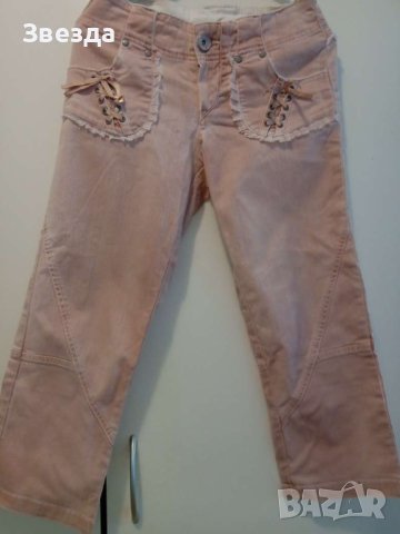 Дънки, розови бермуди, снимка 1