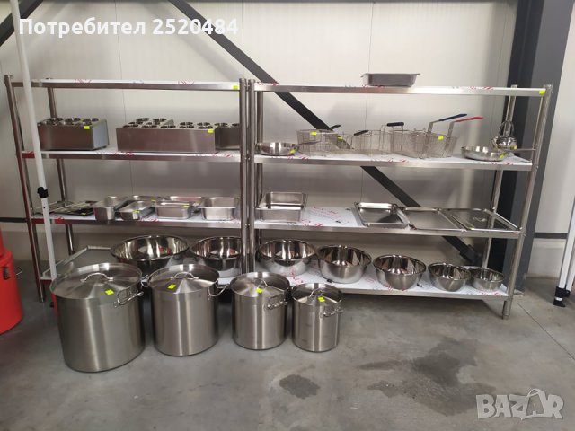 Легени/купи/ от неръждаема стомана. Алпака! Различни размери! Чисто нови! ХИТ цена 9лв/4,60€, снимка 6 - Други - 38702455