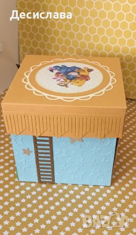 Експлоадираща кутия "Мечо Пух и приятели" с 3D елементи , снимка 5 - Други - 47821751
