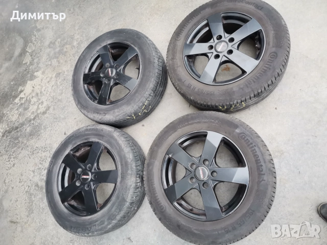 Лети джанти с гуми 195/65 R15, снимка 8 - Гуми и джанти - 52858464
