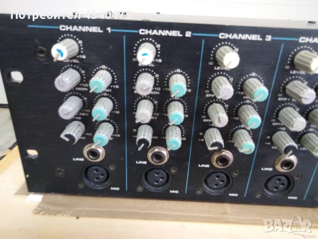 усилвател SAMSON S6 MIXER , снимка 4 - Ресийвъри, усилватели, смесителни пултове - 51126902