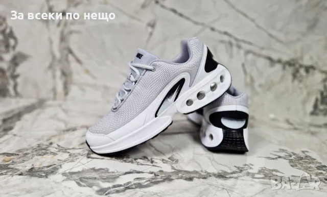 Nike Air Мъжки Сиви Маратонки👟Мъжки Спортни Обувки В Сив Цвят Найк Еър Код P40, снимка 4 - Маратонки - 49137451