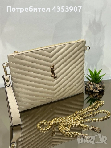  Saint Laurent чанта, снимка 2 - Чанти - 53437823