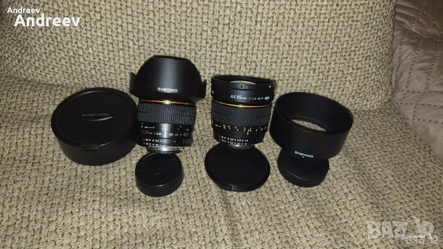 Samyang AE 85mm f/1.4 AS IF UMC, снимка 3 - Обективи и филтри - 55985736