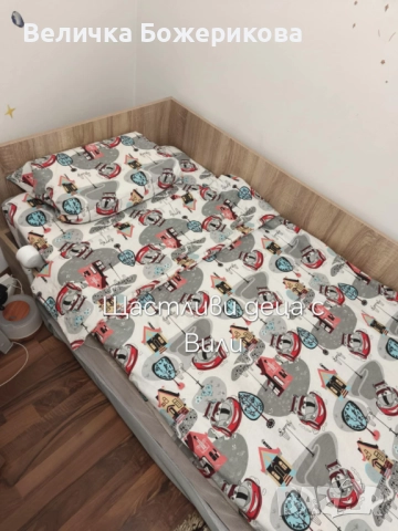 Комплект против отвиване, снимка 2 - Спално бельо и завивки - 52531702