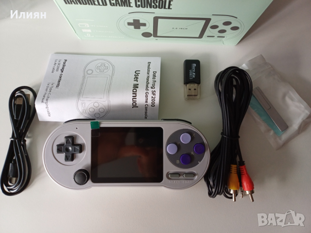 Портативна конзола за ретро игри - SF2000 - 6167 игри (16GB), снимка 5 - Други игри и конзоли - 44824751