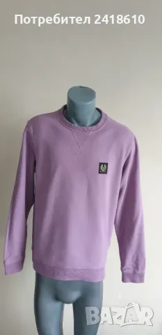 Belstaff Sweatshirt Cotton Mens Size 50/L ОРИГИНАЛ! Мъжка Блуза!, снимка 10 - Блузи - 48706448