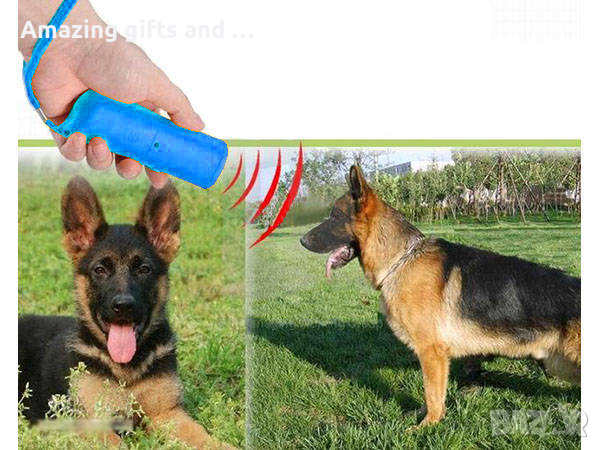 Ултразвуков уред за прогонване,дресура на кучета, с фенерче 3 в 1, снимка 8 - За кучета - 44515511