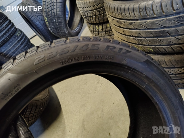 2бр.зимни гуми PIRELLI 235 45 17 DOT21 цена за брой, снимка 5 - Гуми и джанти - 52352355