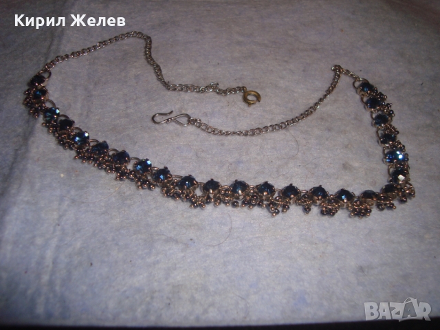 СТАРА ЕТНОГРАФСКИ СТИЛ КРИСТАЛНА КРАСИВА ОГЪРЛИЦА МАЙСТОРСКА ИЗРАБОТКА 26135, снимка 9 - Антикварни и старинни предмети - 36060687