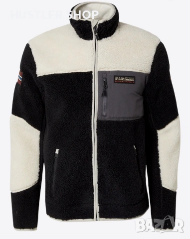 Мъжко поларено яке NAPAPIJRI YUPIK. Размер М, снимка 2 - Якета - 53277846