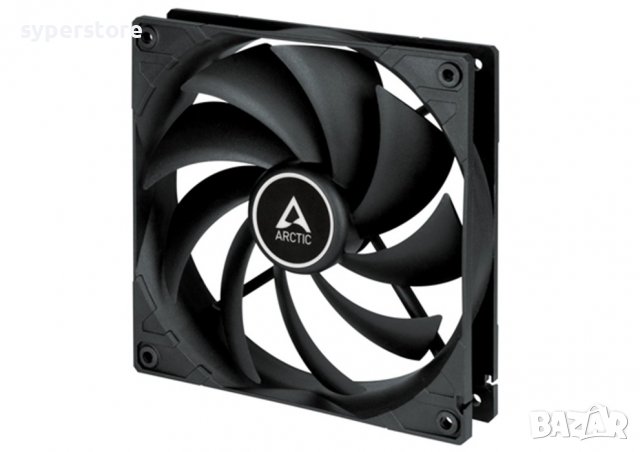 Вентилатор за компютър 140 x 140 x 27 mm, ARCTIC Fan F14 Black, 1350rpm, 22.5db, SS300350, снимка 1 - Други - 38601991