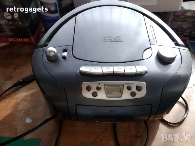 Радио касетен МР3 boombox player LG №114, снимка 3 - Аудиосистеми - 36078082