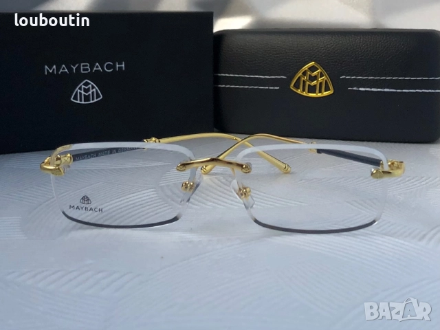 Мъжки слънчеви очила правоъгълни 3 цвята Maybach, снимка 8 - Слънчеви и диоптрични очила - 51706540