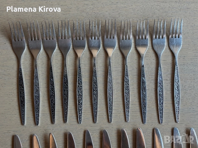 Руски вилици и ножове, снимка 2 - Прибори за хранене, готвене и сервиране - 52930008