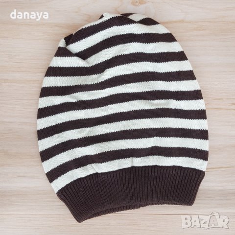 3276 Плетена зимна шапка на райета унисекс шапка, снимка 4 - Шапки - 38919405