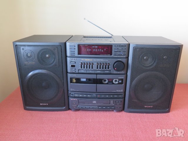 SONY FH-B55CD LIMITED EDITION ,Sony HCD-H55,дистанционно, снимка 10 - Радиокасетофони, транзистори - 41001567