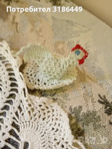 Покривка ръчно плетиво, снимка 2 - Декорация за дома - 47784801