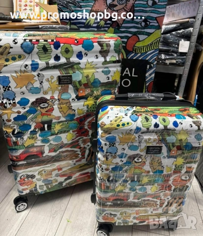 Комплект куфари 2 броя, 20” и 28” / Куфар, снимка 9 - Куфари - 44422241