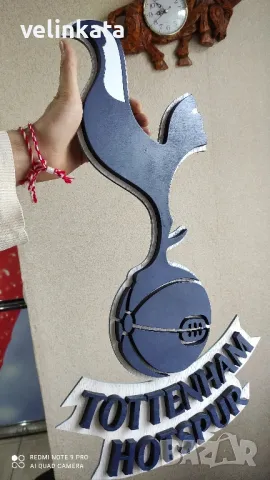 Релефна футболна емблема на ПСЖ подарък за фен, снимка 4 - Фен артикули - 31112066