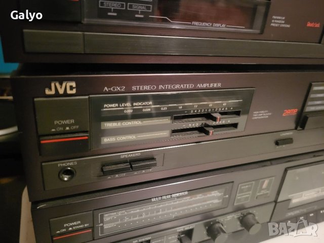 JVC A-GX1A, KD-X2G, усилвател, касеттен дек, снимка 3 - Аудиосистеми - 40987255