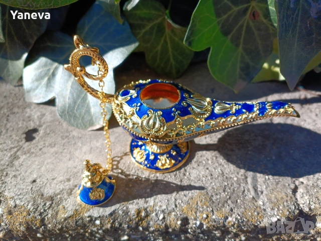 "Лампата на Аладин" , метални , може да се използват за ароматни масла. , снимка 9 - Статуетки - 53073620