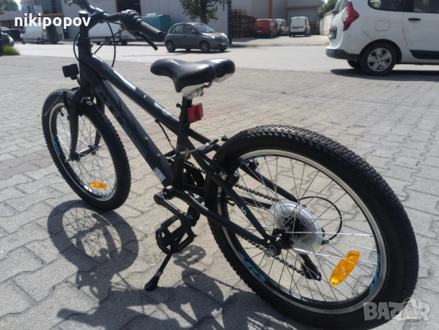 CROSS Велосипед 20" SPEEDSTER черен/син, снимка 8 - Велосипеди - 53839041