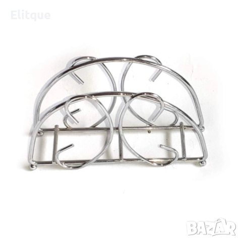 Поставка за салфетки от неръждаема стомана , снимка 2 - Други стоки за дома - 52902872