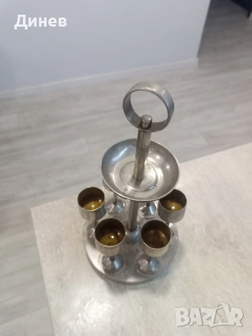 Представителен СОЦ сет за ракия – любимият стил на Тодор Живков, снимка 5 - Декорация за дома - 53471661