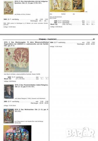 От Михел 6 каталога(компилации)2022 за държави от Южна Америка (на DVD), снимка 7 - Филателия - 38869779