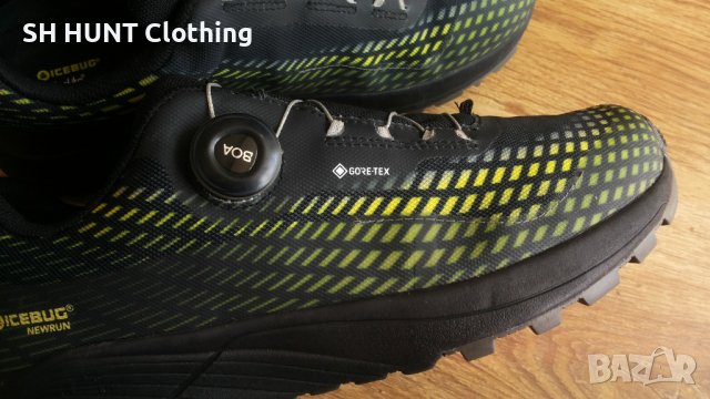 ICEBUG NEW RUN M BUGrip GTX BOA GORE-TEX Shoes EUR 43 / UK 9 маратонки за планинско бягане - 305, снимка 6 - Маратонки - 41827326