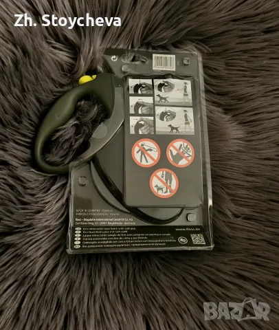Автоматичен повод за кучета Flexi black/neon, снимка 4 - За кучета - 56290263