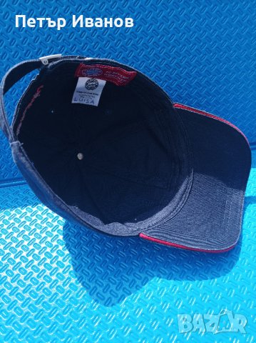 Синя шапка с козирка FC BAYERN MUNCHEN, снимка 5 - Шапки - 41403184