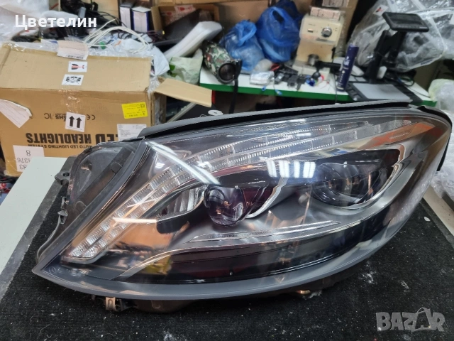 Ляв фар Mercedes S W222 lqv far Мерцедес С 222