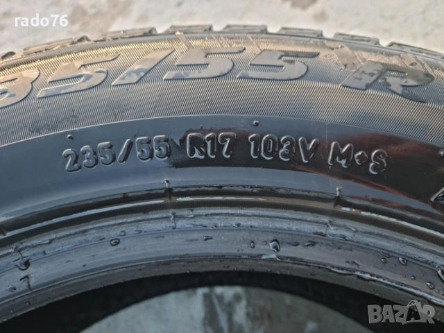 Продавам 2 бр. зимни гуми Pirelli Sottozero Winter 235/55/17, снимка 4 - Гуми и джанти - 53499684