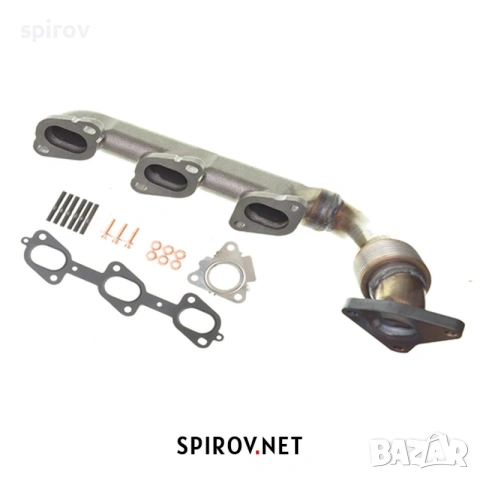 Чугунен изпускателен колектор Mercedes OM642 ляв
