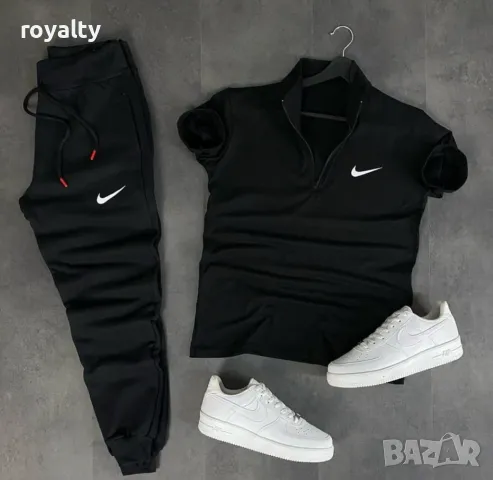 Nike черен мъжки спортен екип 