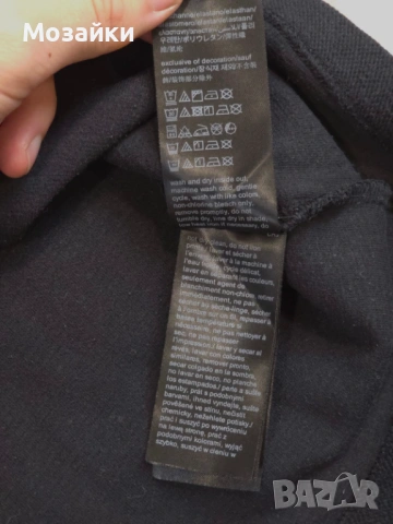 Мъжки суичър Calvin Klein Jeans Черен с лого patch Размер М, снимка 7 - Блузи - 53595715