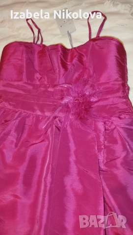 Комплект чисто нови рокля с обувки и чанта, снимка 12 - Рокли - 52787703