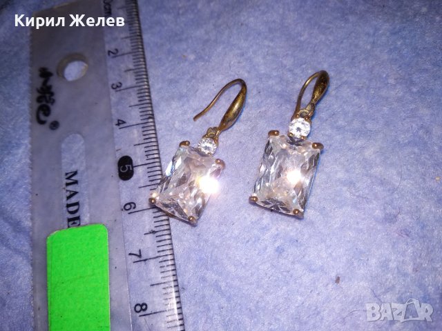 РАЗКОШНИ СКЪПОЦЕННИ БРОНЗОВИ РЕТРО АРТ ОБЕЦИ с ЮВЕЛИРНО ФАСЕТИРАН ЧИСТ ПЛАНИНСКИ КРИСТАЛ 37039, снимка 15 - Антикварни и старинни предмети - 39953005