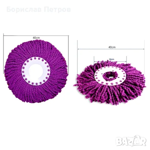 Моп за почистване на под - ламинат - spin mop 360 / Цвят: Според нал. в склада , снимка 13 - Мопове, кофи, четки и метли - 55749054