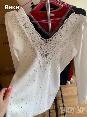 Нова блуза в три цвята, снимка 5 - Блузи с дълъг ръкав и пуловери - 39547095