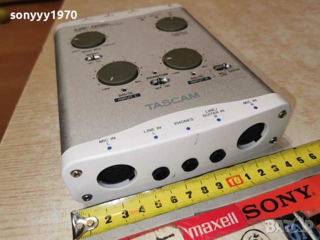 TASCAM US-122L CANADA 17012611920, снимка 11 - Ресийвъри, усилватели, смесителни пултове - 53134734