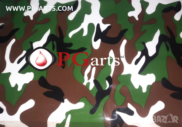 Фолио за хидрографика CAMOUFLAGE 100, снимка 2 - Друго търговско оборудване - 53210988