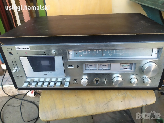 Усилвател/дек/тунер Sanyo, снимка 8 - Ресийвъри, усилватели, смесителни пултове - 53849203