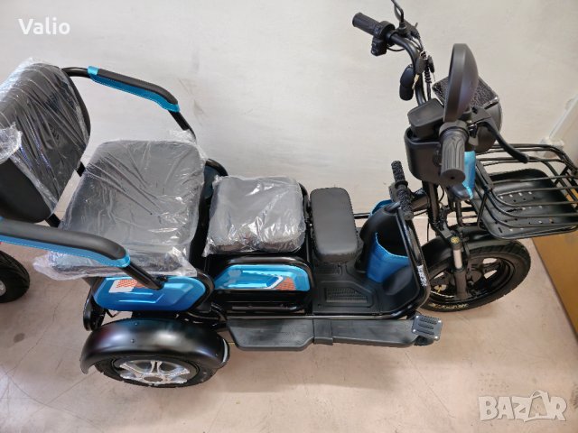 Триколка на ток,електрическа 2000W,60V,25ah високопроходима, снимка 12 - Мотоциклети и мототехника - 42048791