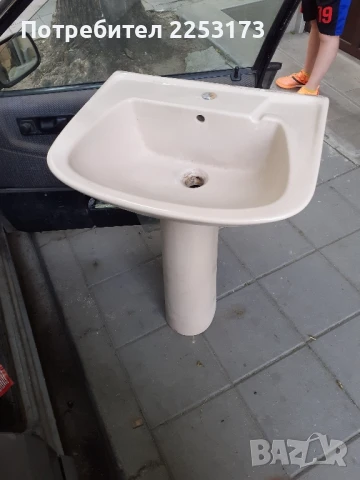 Мивка ,,Фаянс,,с ботуш за нея, снимка 1